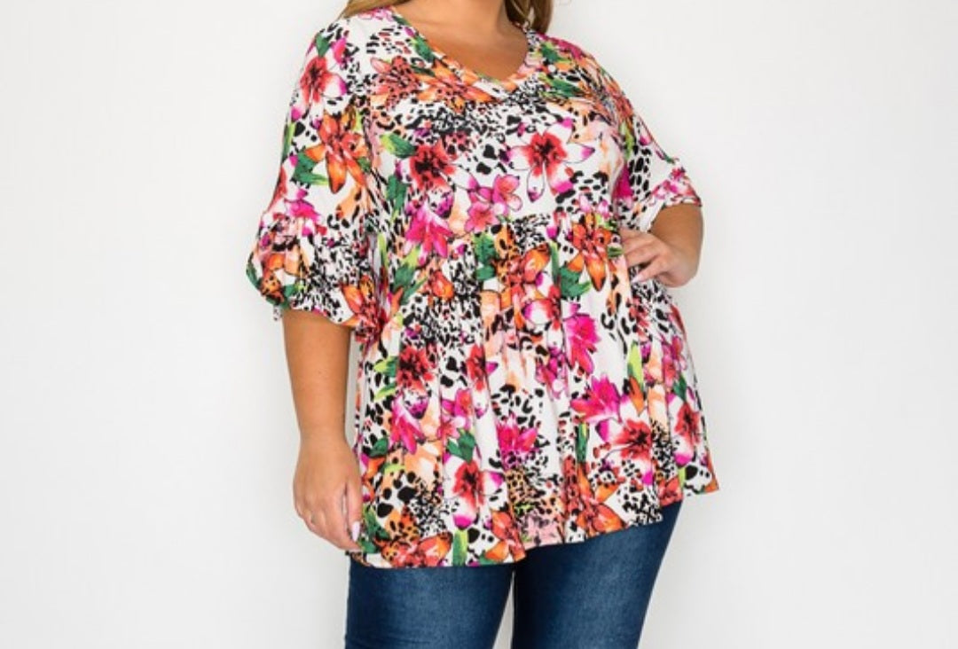 Wildflower Sass Top